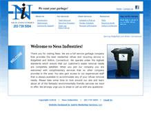 Tablet Screenshot of ness-industries.com